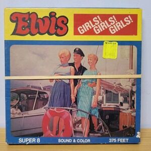 Elvis Girls! Girls! Girls! Super 8 375 foot Reel Sound and Color Movie Ken Films